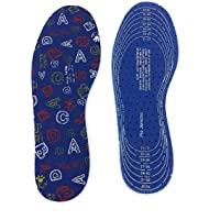 Tarrago Unisex-Adulto Plantillas Azul Niño Corte a Talla 19-34 Plantilla Confort